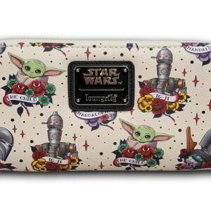 NWT Star Wars Tattoo AOP Wallet
